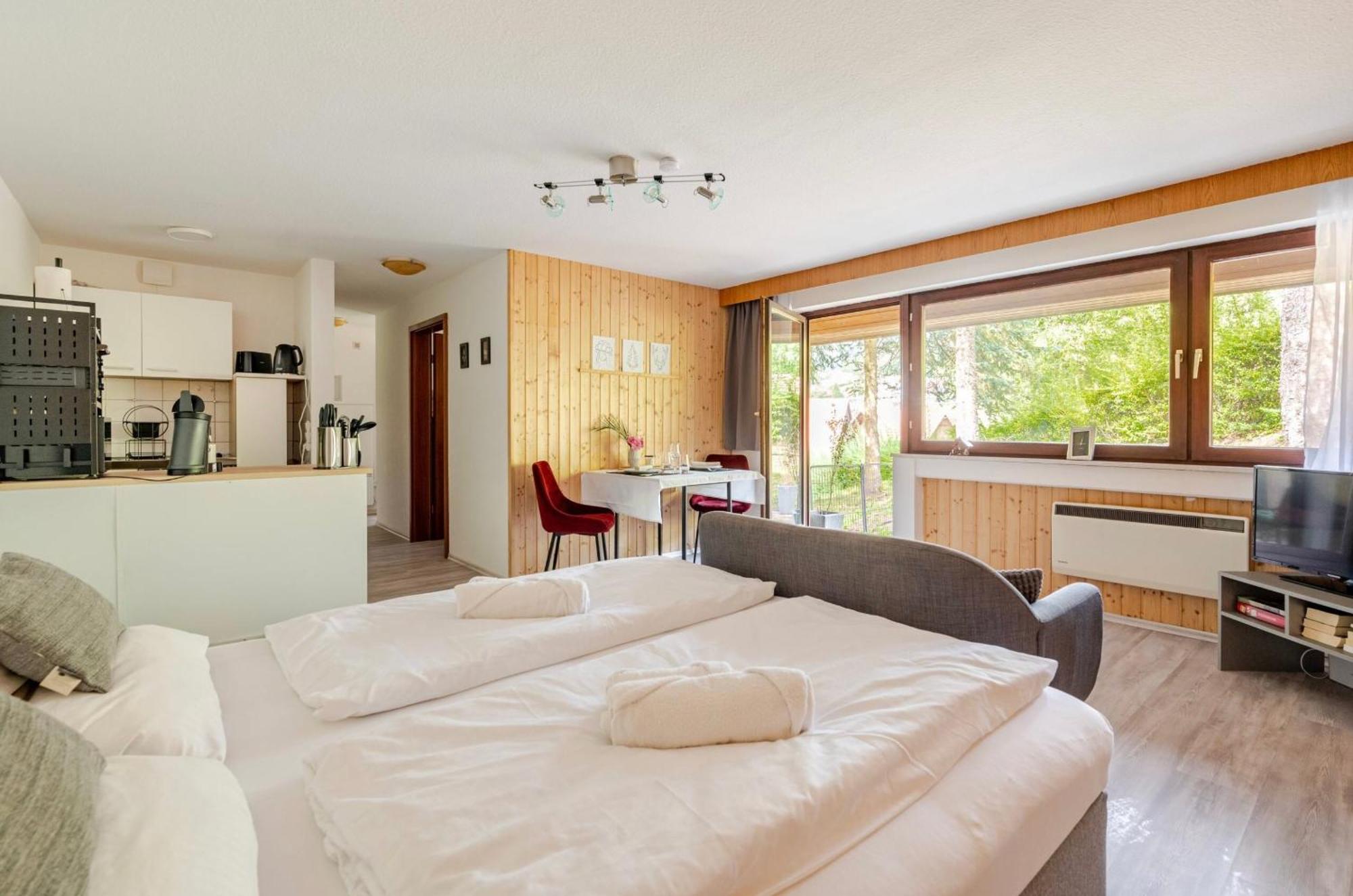 Апартаменти An Wanderwegen Gelegen Mit Terrasse Und Boxspringbett Засбахвальден Екстер'єр фото